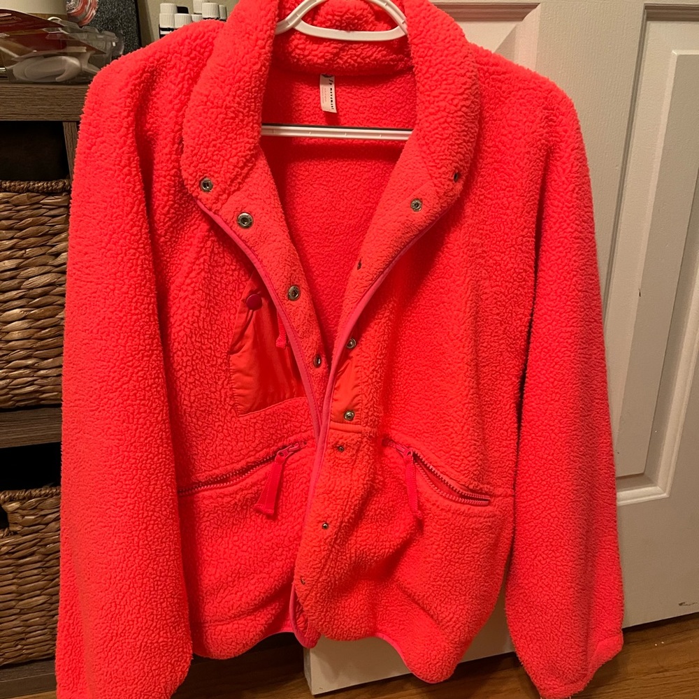 Free people hit the slopes jacket!